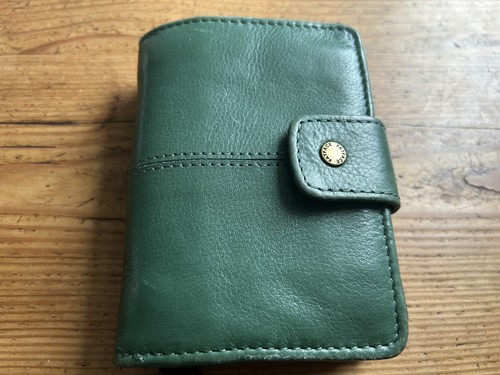Fatface etta leather green zip - fatface,