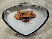 Clockwork Orange - Bedside Alarm Clock - Official WB 2008 - Retro - Chrome