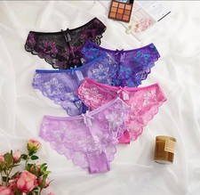Ladies Lace Panties Embroidery