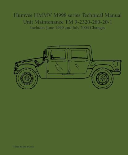 Humvee hmmv m998 series - humvee,