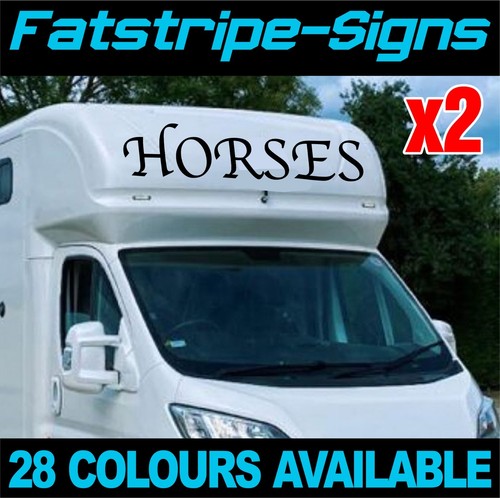 Horse box stickers graphics - box,