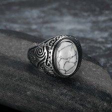 Mens Stainless Steel Simulated