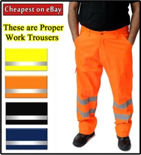 Hi Viz Trouser Vis Rain Over