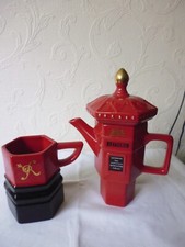 London POTTERY TEAPOT AND MUG