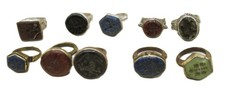 LOT OF BEAUTIFUL POST MEDIEVAL ISLAMIC OTTOMANS SEAL RINGS