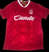 IAN RUSH SIGNED LIVERPOOL FC
