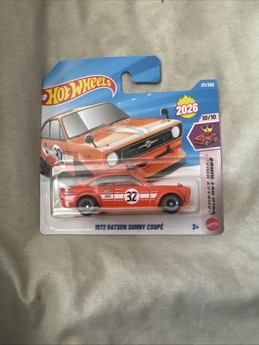 Hotwheels datsun sunny coupe - datsun,