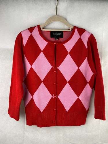 Collectif diamond red - red, 3/4