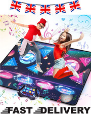 Double Dance Mat for Kids 8-Keys Large Size Electric Dance Pad Music 2 Modes uk