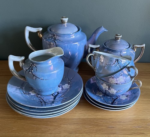 Vintage japanese luster ware - vintage,