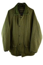 WALKER AND HAWKES Green Tweed Jacket size M Mens Full Zip Casual Outdoors
