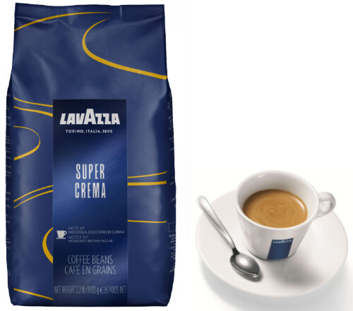 Lavazza super crema coffee - lavazza,