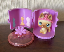 Littlest Pet Shop #212 German Shepard Puppy Dog with Vanity LPS