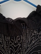 Black Party Dress Size 12 Worn