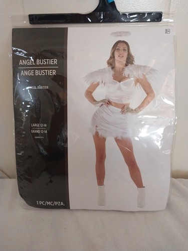 White feather padded - padded, corset