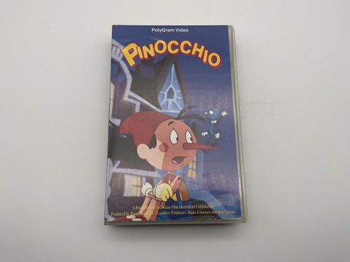 Pinocchio polygram vhs - -,