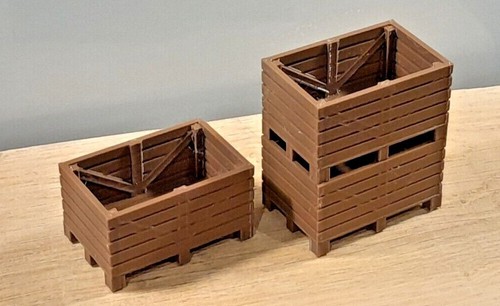 Farm diorama potato crates 3 - diorama,