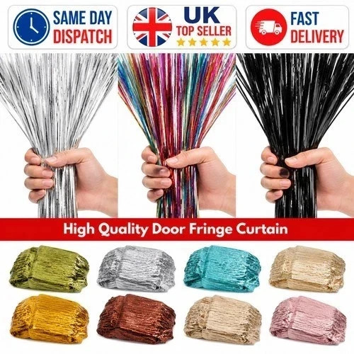 Hanging glitter curtains - glitter,