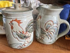 Studio Pottery Milk Jug And