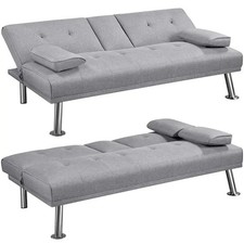 Costoffs 3 Seater Fabric Sofa