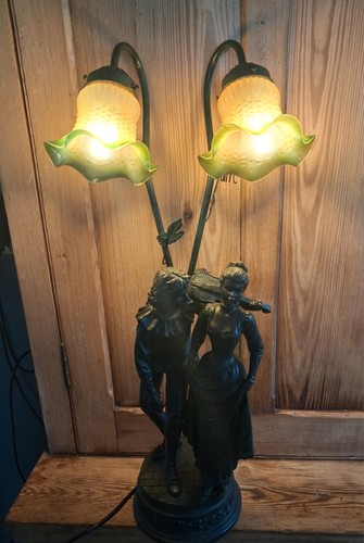 Table lamp art - art, style