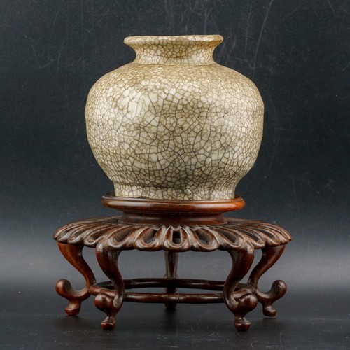 Chinese vase type crackled - type,