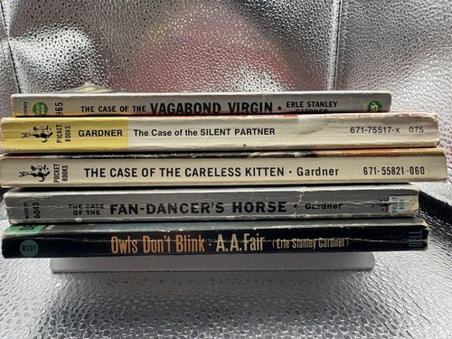 Five book lot earl stanley - of,