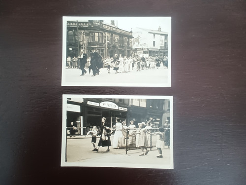 Burnley whit parade c1950 - parade,