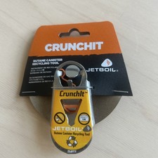 Jetboil  Crunchit Butane Canister Recycling Tool prepare fuel canisters