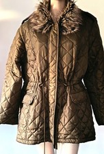 Miss Real London khaki Quilted