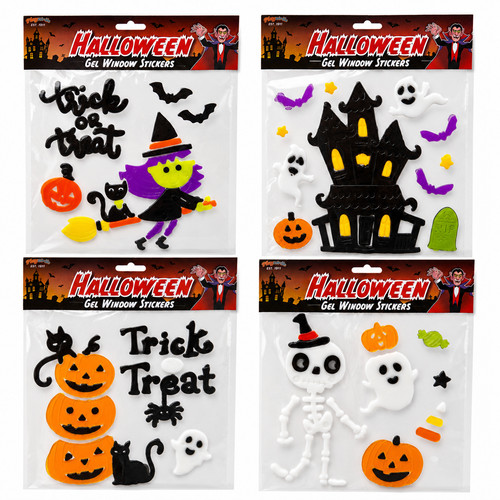 Halloween window gel - halloween,
