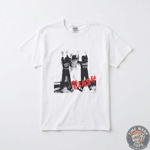 The clash white riot shirt - clash,