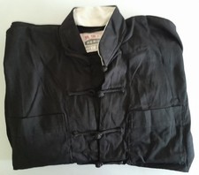 MANDARIN TRADITIONAL KUNG FU  TAI CHI QIGONG UNIFORM (Size Small 100% Cotton)