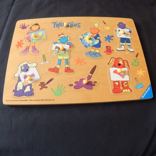 Tweenies wooden peg puzzle - tweenies,