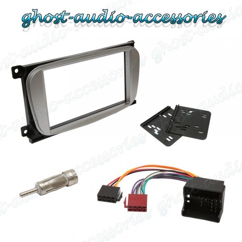 Double din oval silver - double,