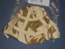 Ex British Army - Mk6 Desert DPM cloth Helmet cover, Size Regular. New.