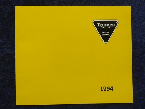 1994 triumph programme - 1994,