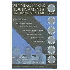 Winning Poker Tournaments One Hand - paperback, Jon Pearljammer Turn, 0974150274