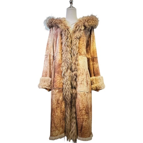 Real long raccoon collar rex - real,