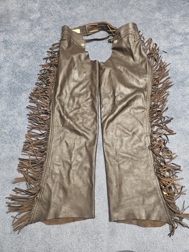 Vintage brown fringe - vintage,