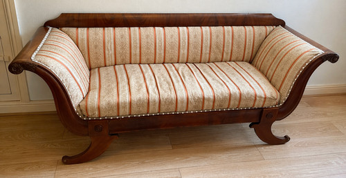 German biedermeier mahogany - german,