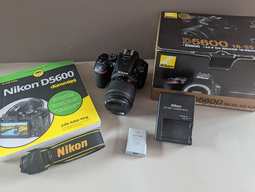 Nikon d5600 with - af-p, dx