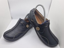 Womens Clarks Un Loop Black