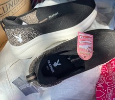 Brand New With Tags Playboy Slip On Tennis Shoes Women's Size 7.5