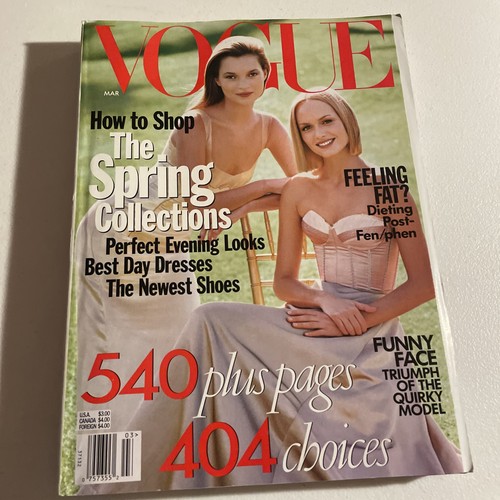Vogue march 1998 - vogue, magazine