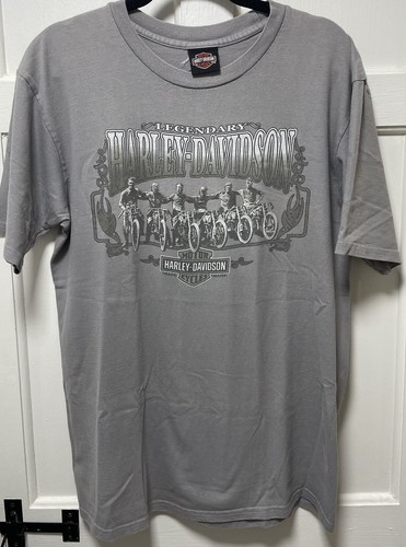 Harley davidson shirt grey - t,