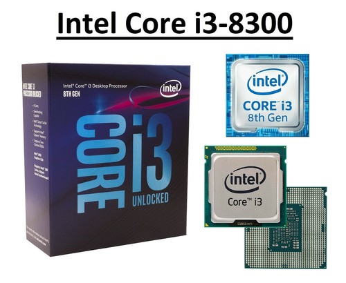 Intel core 8300 - i3-8300, quad