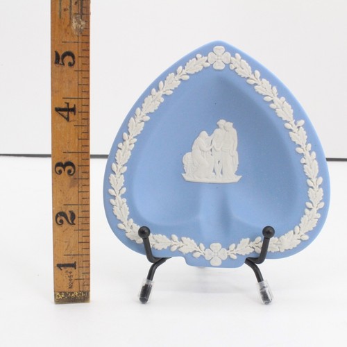 Wedgwood jasperware blue heart - blue,