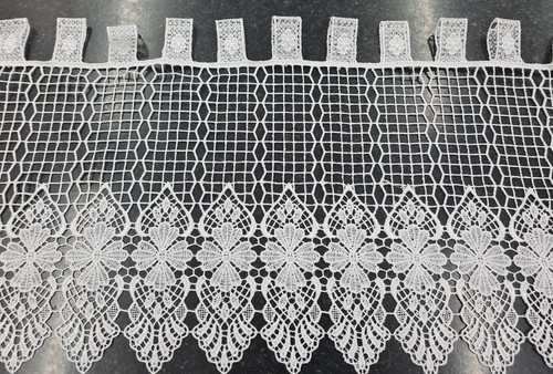 Macrame lace cafe net - cafe,