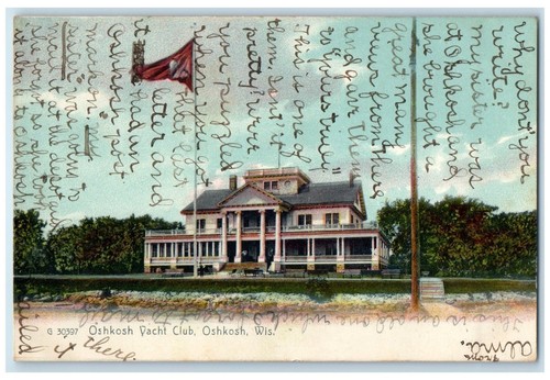 1907 oshkosh yacht club - yacht,